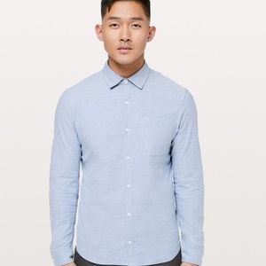 Lulu Lemon All Town Button Down NWT